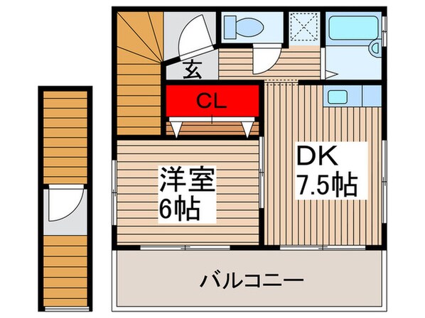 北山ビルの物件間取画像